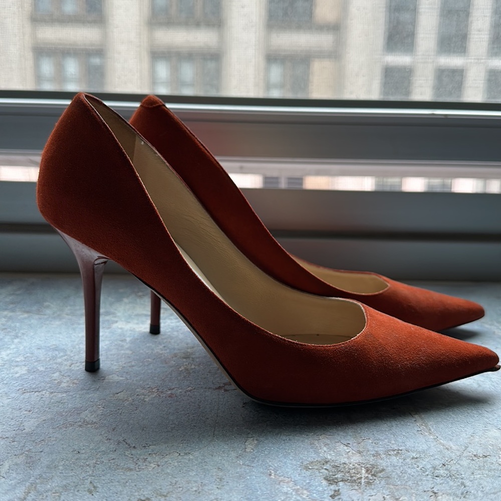 Jimmy Choo Suede Romy Pump